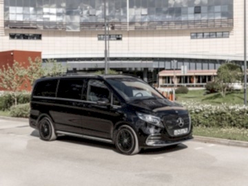 Идеальное совместное путешествие<br>с Mercedes-Benz V-class