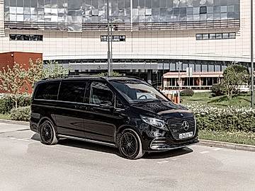 Идеальное совместное путешествие<br>с Mercedes-Benz V-class